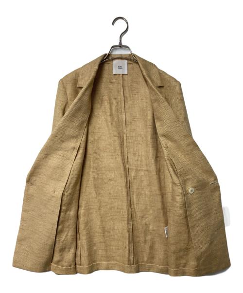 IENA（イエナ）IENA (イエナ) バスケットクロステーラードジャケット ベージュ サイズ:表記無しの古着・服飾アイテム
