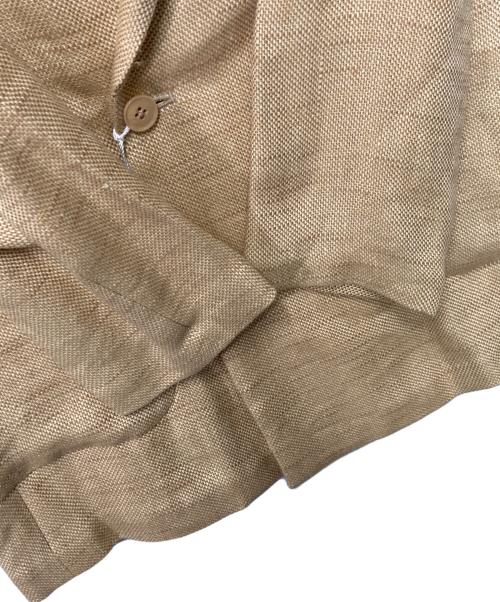 IENA（イエナ）IENA (イエナ) バスケットクロステーラードジャケット ベージュ サイズ:表記無しの古着・服飾アイテム