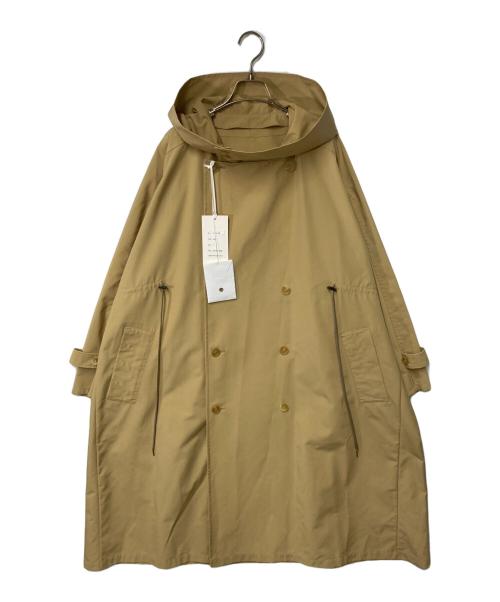 VACHEMENT（ヴァシュモン）VACHEMENT (ヴァシュモン) フーデッドコート ベージュ サイズ:FREEの古着・服飾アイテム