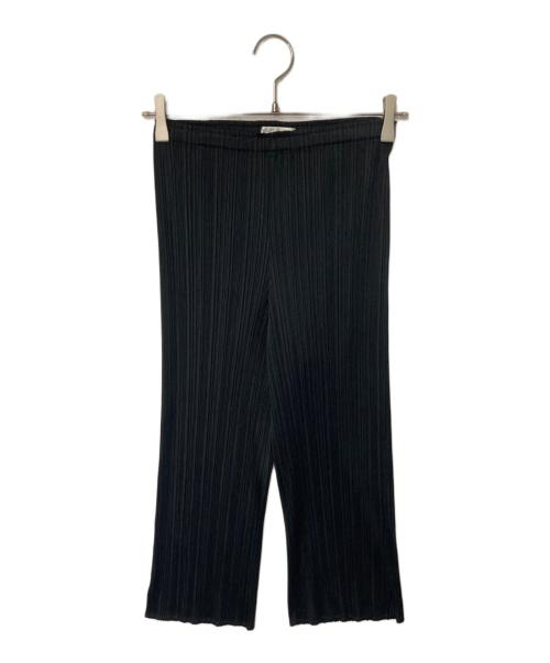 PLEATS PLEASE（プリーツプリーズ）PLEATS PLEASE (プリーツプリーズ) プリーツパンツ ブラック サイズ:2の古着・服飾アイテム
