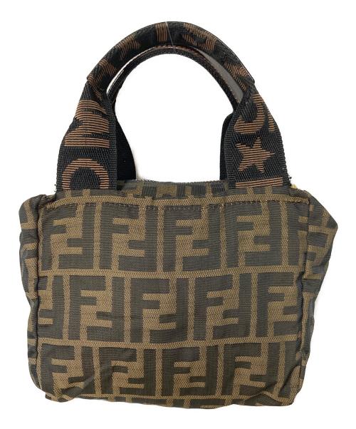 FENDI（フェンディ）FENDI (フェンディ) ハンドバッグ ブラウンの古着・服飾アイテム