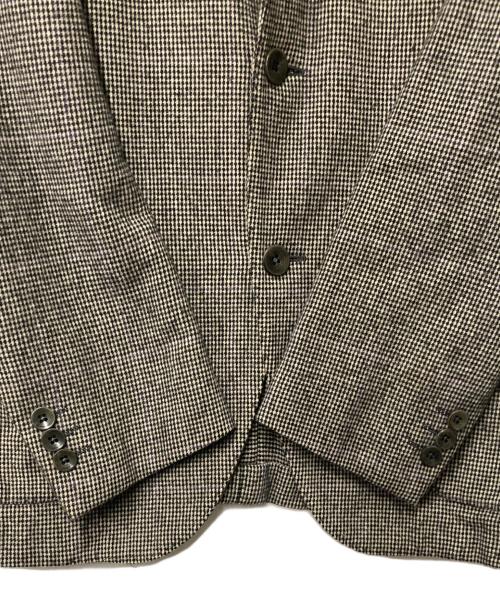 BOGLIOLI（ボリオリ）BOGLIOLI (ボリオリ) 段返り3Bジャケット グレー×ブラック サイズ:48の古着・服飾アイテム