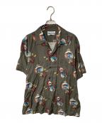 NEAT ALOHAニートアロハ）の古着「アロハシャツ」｜グリーン