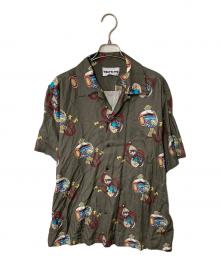 NEAT ALOHA（ニートアロハ）の古着「アロハシャツ」｜グリーン