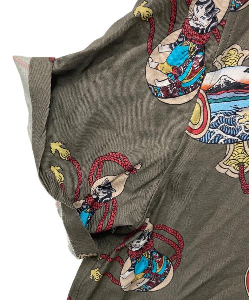 NEAT ALOHA（ニートアロハ）NEAT ALOHA (ニートアロハ) アロハシャツ グリーン サイズ:Lの古着・服飾アイテム