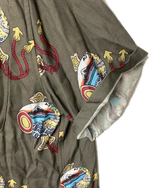 NEAT ALOHA（ニートアロハ）NEAT ALOHA (ニートアロハ) アロハシャツ グリーン サイズ:Lの古着・服飾アイテム