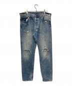 LEVI'Sリーバイス）の古着「501CT クラッシュデニムパンツ」｜インディゴ