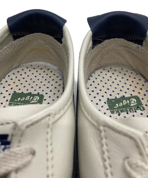 Onitsuka Tiger（オニツカタイガー）Onitsuka Tiger (オニツカタイガー) ローカットスニーカー ホワイト×ネイビー サイズ:CM26.5/EURO42/US81/2　/UK71/2　/BR39.5/CN265の古着・服飾アイテム