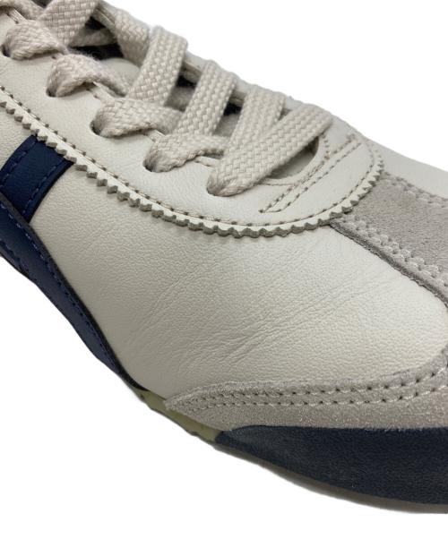 Onitsuka Tiger（オニツカタイガー）Onitsuka Tiger (オニツカタイガー) ローカットスニーカー ホワイト×ネイビー サイズ:CM26.5/EURO42/US81/2　/UK71/2　/BR39.5/CN265の古着・服飾アイテム