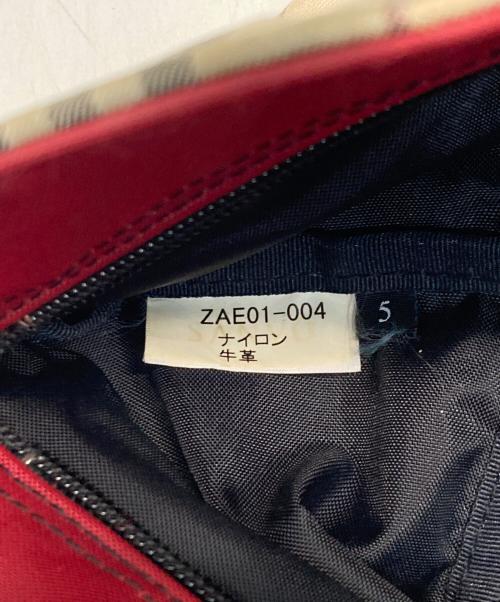 BURBERRY BLUE LABEL（バーバリー ブルー レーベル）BURBERRY BLUE LABEL (バーバリー ブルー レーベル) ノバチェック舟形ハンドバッグ ベージュの古着・服飾アイテム