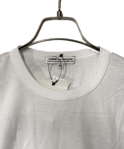 COMME des GARCONS（コムデギャルソン）COMME des GARCONS (コムデギャルソン) チェッカー切替Tシャツ ホワイト サイズ:XLの古着・服飾アイテム