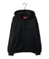 Supreme（シュプリーム）の古着「Small Box Hooded Sweatshirt」｜ブラック