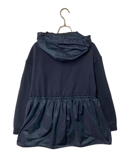 HERNO（ヘルノ）HERNO (ヘルノ) 異素材切替ジップパーカー ネイビー サイズ:42の古着・服飾アイテム
