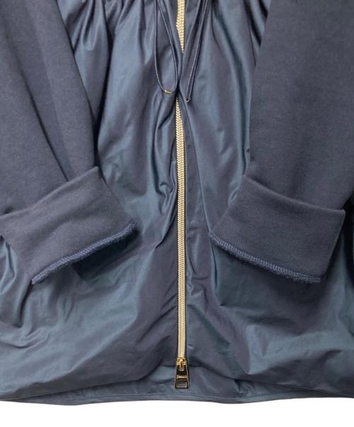 HERNO（ヘルノ）HERNO (ヘルノ) 異素材切替ジップパーカー ネイビー サイズ:42の古着・服飾アイテム