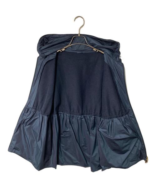 HERNO（ヘルノ）HERNO (ヘルノ) 異素材切替ジップパーカー ネイビー サイズ:42の古着・服飾アイテム