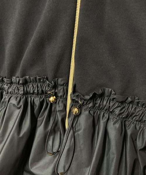 HERNO（ヘルノ）HERNO (ヘルノ) 異素材切替ジップパーカー ネイビー サイズ:42の古着・服飾アイテム