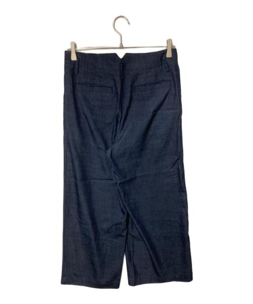 BEARDSLEY（ビアズリー）BEARDSLEY (ビアズリー) デニム風ワイドパンツ インディゴ サイズ:SIZE Freeの古着・服飾アイテム