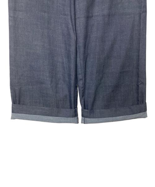 BEARDSLEY（ビアズリー）BEARDSLEY (ビアズリー) デニム風ワイドパンツ インディゴ サイズ:SIZE Freeの古着・服飾アイテム