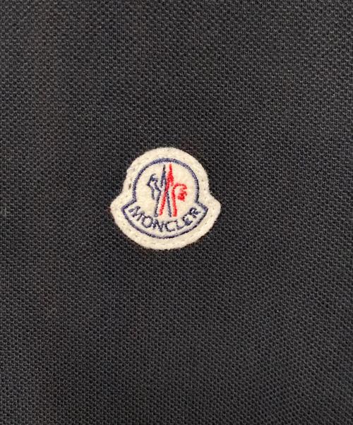 MONCLER（モンクレール）MONCLER (モンクレール) MAGLIA POLO / 長袖ポロシャツ ブラック サイズ:SIZE Lの古着・服飾アイテム