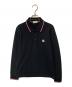 MONCLER（モンクレール）の古着「MAGLIA POLO / 長袖ポロシャツ」｜ブラック
