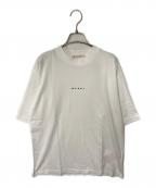 MARNIマルニ）の古着「ミニロゴTシャツ」｜ホワイト
