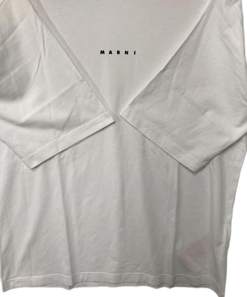 MARNI（マルニ）MARNI (マルニ) ミニロゴTシャツ ホワイト サイズ:SIZE 46の古着・服飾アイテム