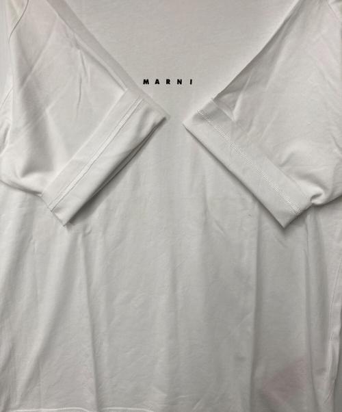 MARNI（マルニ）MARNI (マルニ) ミニロゴTシャツ ホワイト サイズ:SIZE 46の古着・服飾アイテム