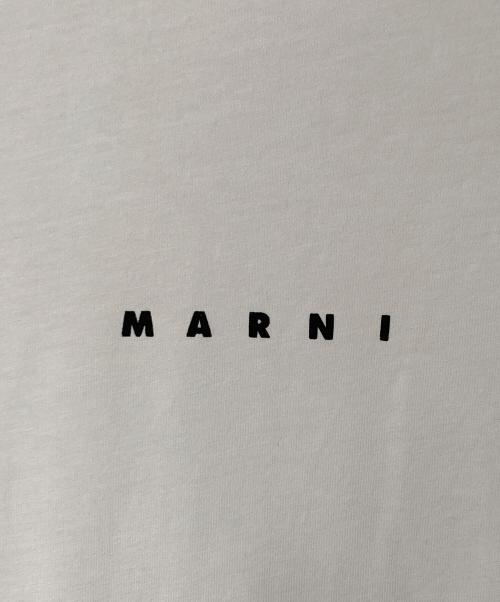 MARNI（マルニ）MARNI (マルニ) ミニロゴTシャツ ホワイト サイズ:SIZE 46の古着・服飾アイテム