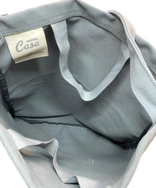 mina perhonen（ミナ ペルホネン）mina perhonen (ミナ ペルホネン) トートバッグ グレーの古着・服飾アイテム