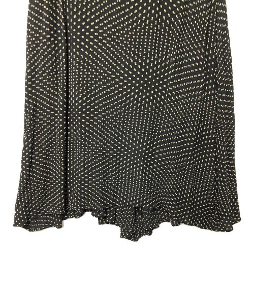 yohji yamamoto+noir（ヨウジヤマモトプリュスノアール）yohji yamamoto+noir (ヨウジヤマモトプリュスノアール) シルクドットスカート ブラック サイズ:SIZE 2の古着・服飾アイテム