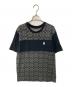 COACH（コーチ）の古着「シグネチャーロゴTシャツ」｜ブラック×グレー