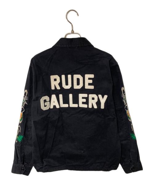 RUDE GALLERY（ルードギャラリー）RUDE GALLERY (ルードギャラリー) VIETNAM JACKET - STONED DRAGON ブラック サイズ:SIZE 3の古着・服飾アイテム