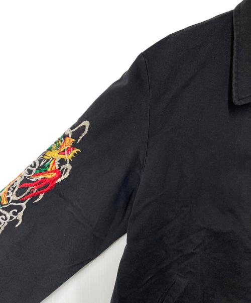 RUDE GALLERY（ルードギャラリー）RUDE GALLERY (ルードギャラリー) VIETNAM JACKET - STONED DRAGON ブラック サイズ:SIZE 3の古着・服飾アイテム