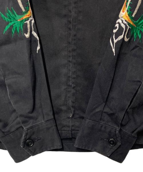 RUDE GALLERY（ルードギャラリー）RUDE GALLERY (ルードギャラリー) VIETNAM JACKET - STONED DRAGON ブラック サイズ:SIZE 3の古着・服飾アイテム