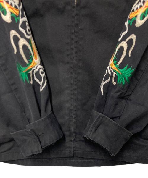 RUDE GALLERY（ルードギャラリー）RUDE GALLERY (ルードギャラリー) VIETNAM JACKET - STONED DRAGON ブラック サイズ:SIZE 3の古着・服飾アイテム