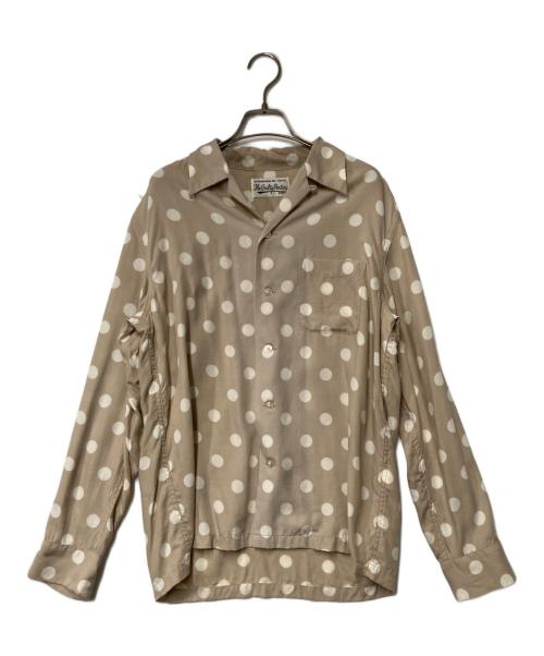WACKO MARIA（ワコマリア）WACKO MARIA (ワコマリア) ドットシャツ ベージュ サイズ:Ｍの古着・服飾アイテム