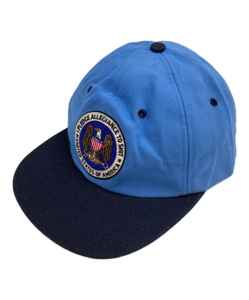 SUPREME（シュプリーム）Supreme (シュプリーム) pledge allegiance 6-panel スカイブルーの古着・服飾アイテム