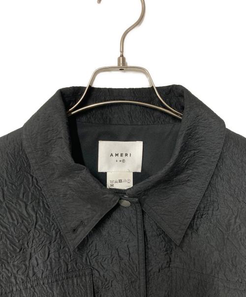 Ameri（アメリ）Ameri (アメリ) EMBOSS SHORT ARMY LIKE JACKET ブラック サイズ:SIZE Freeの古着・服飾アイテム