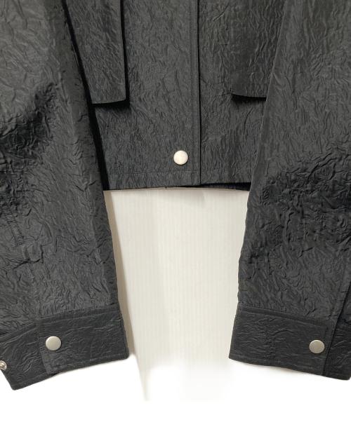 Ameri（アメリ）Ameri (アメリ) EMBOSS SHORT ARMY LIKE JACKET ブラック サイズ:SIZE Freeの古着・服飾アイテム