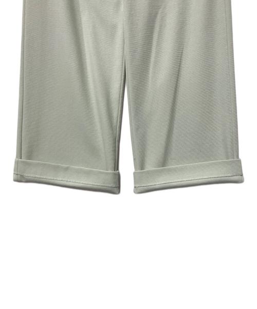 BALLSEY（ボールジィ）BALLSEY (ボールジィ) ジャージーステッチ イージーストレートパンツ グリーン サイズ:36の古着・服飾アイテム