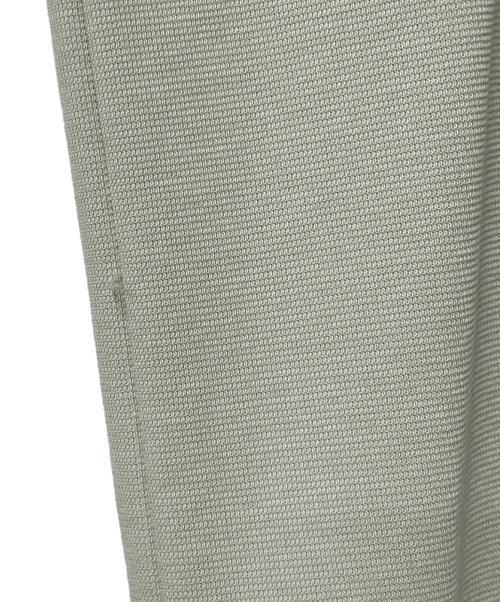 BALLSEY（ボールジィ）BALLSEY (ボールジィ) ジャージーステッチ イージーストレートパンツ グリーン サイズ:36の古着・服飾アイテム
