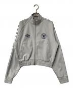 UMBRO×moussyアンブロ×マウジー）の古着「トラックジャケット」｜グレー