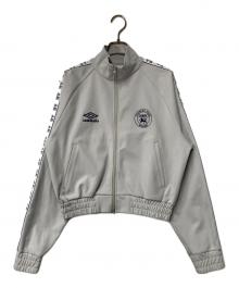 UMBRO×moussy（アンブロ×マウジー）の古着「トラックジャケット」｜グレー