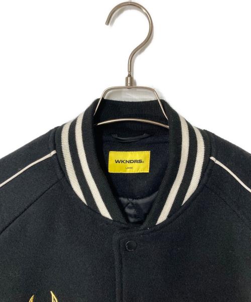 WKNDRS（ウィークエンダーズ0）WKNDRS (ウィークエンダーズ0) スタジャン ブラック サイズ:Lの古着・服飾アイテム