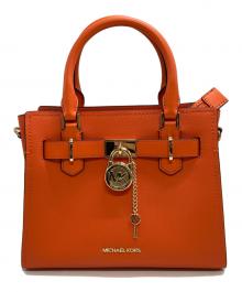 MICHAEL KORS（マイケルコース）の古着「2WAYショルダーバッグ」｜オレンジ