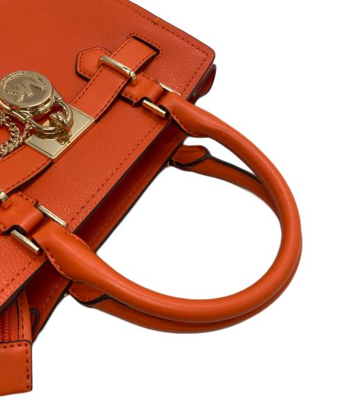 MICHAEL KORS（マイケルコース）MICHAEL KORS (マイケル・コース) 2WAYショルダーバッグ オレンジの古着・服飾アイテム