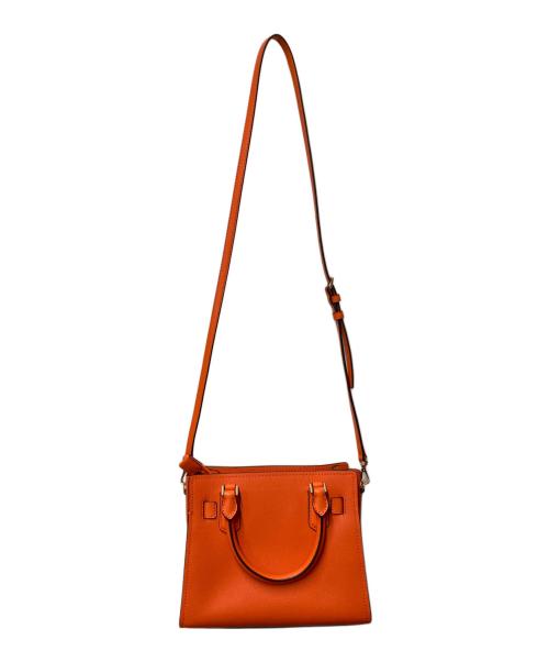 MICHAEL KORS（マイケルコース）MICHAEL KORS (マイケル・コース) 2WAYショルダーバッグ オレンジの古着・服飾アイテム