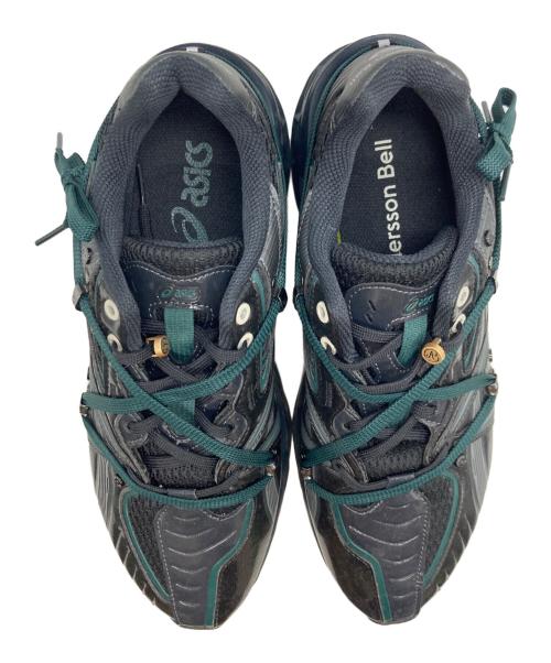 asics（アシックス）asics (アシックス) ANDERSSON BELL (アンダーソンベル) Protoblast スニーカー ブラック×グリーン サイズ:CM26.5/EUR42/US81/2/UK71/2/BR39.5/CN265の古着・服飾アイテム
