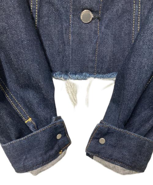 JOHN MASON SMITH（ジョンメイソンスミス）JOHN MASON SMITH (ジョンメイソンスミス) 12.75oz DENIM CUT OFF TRUCKER インディゴ サイズ:38の古着・服飾アイテム
