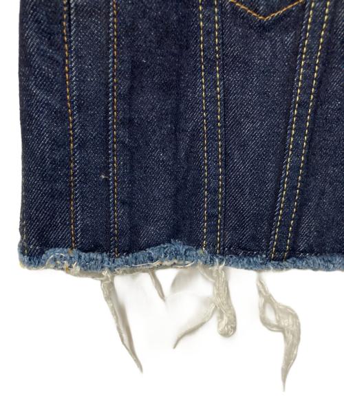 JOHN MASON SMITH（ジョンメイソンスミス）JOHN MASON SMITH (ジョンメイソンスミス) 12.75oz DENIM CUT OFF TRUCKER インディゴ サイズ:38の古着・服飾アイテム